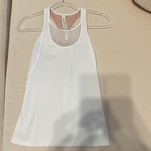 Lululemon white tank